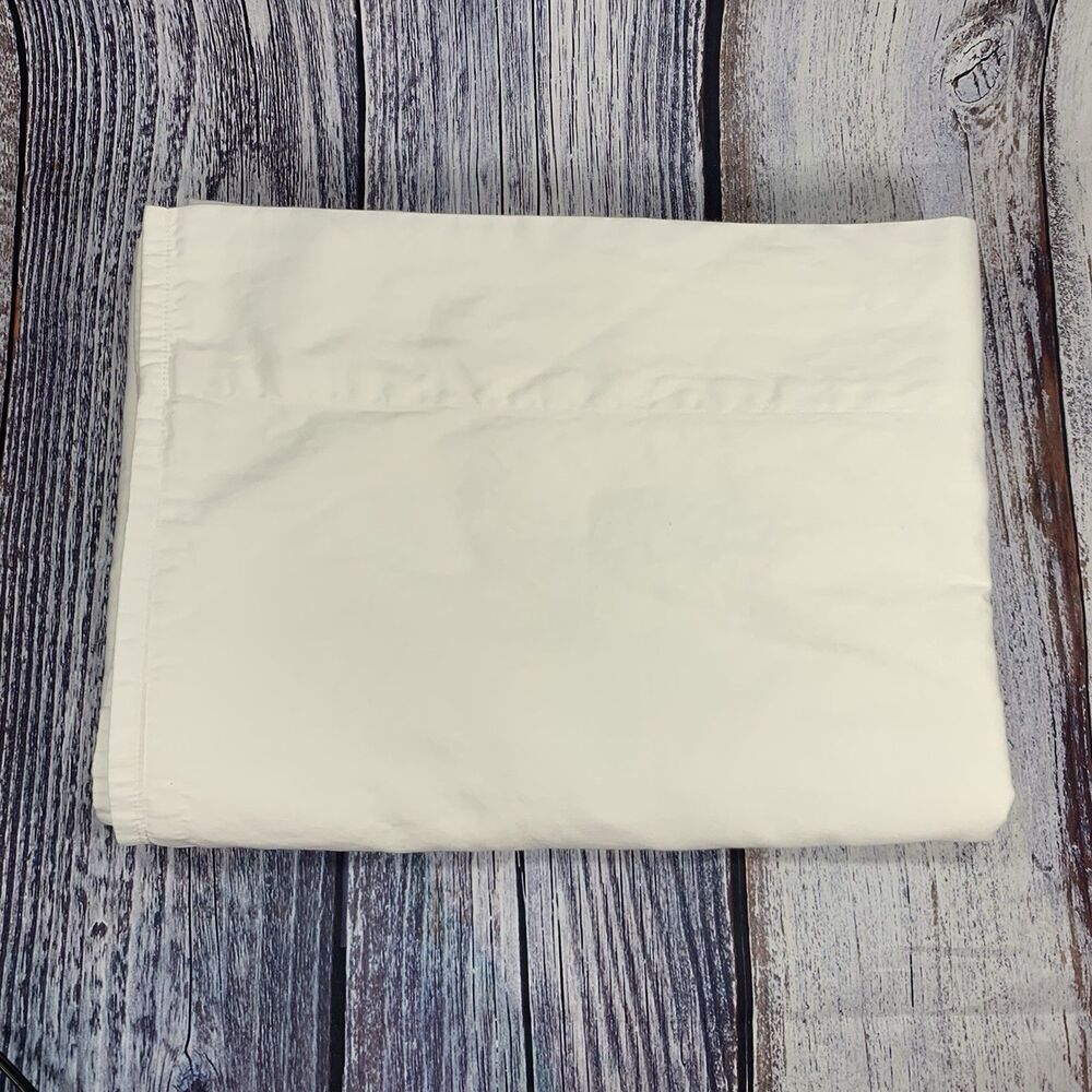 My Pillow Twin XL Flat Sheet White 100% Giza Cotton 66 X 102